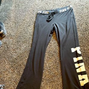 Victoria Secret fleece flare sweatpants